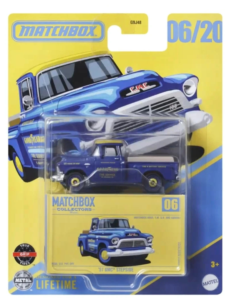 Matchbox 2025 Collectors 06/20 '57 GMC Stepside, blue