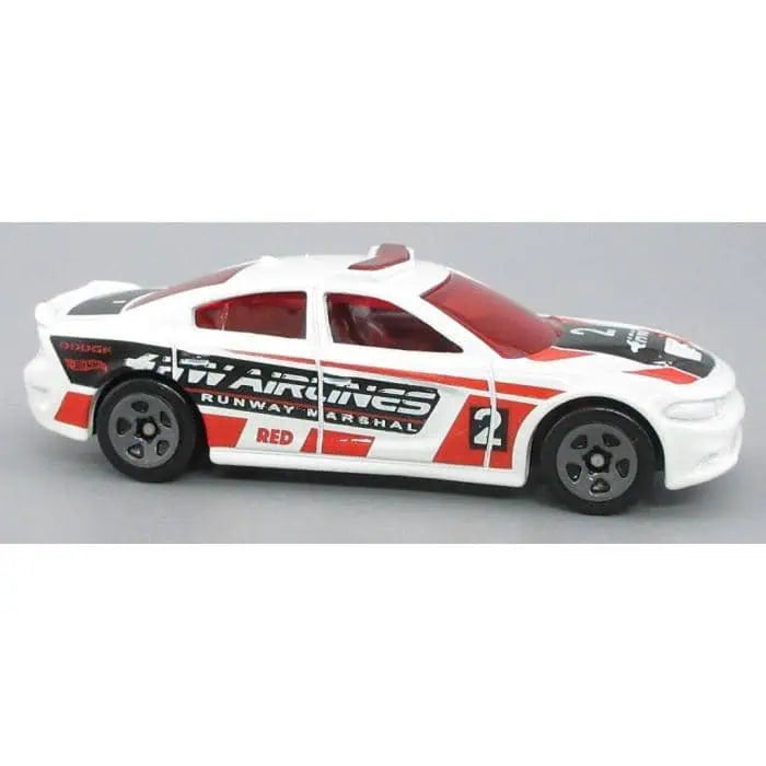 Hot Wheels 2024 #007/250 '15 Dodge Charger SRT, TARGET RED EDITION, NEW/LOOSE, white