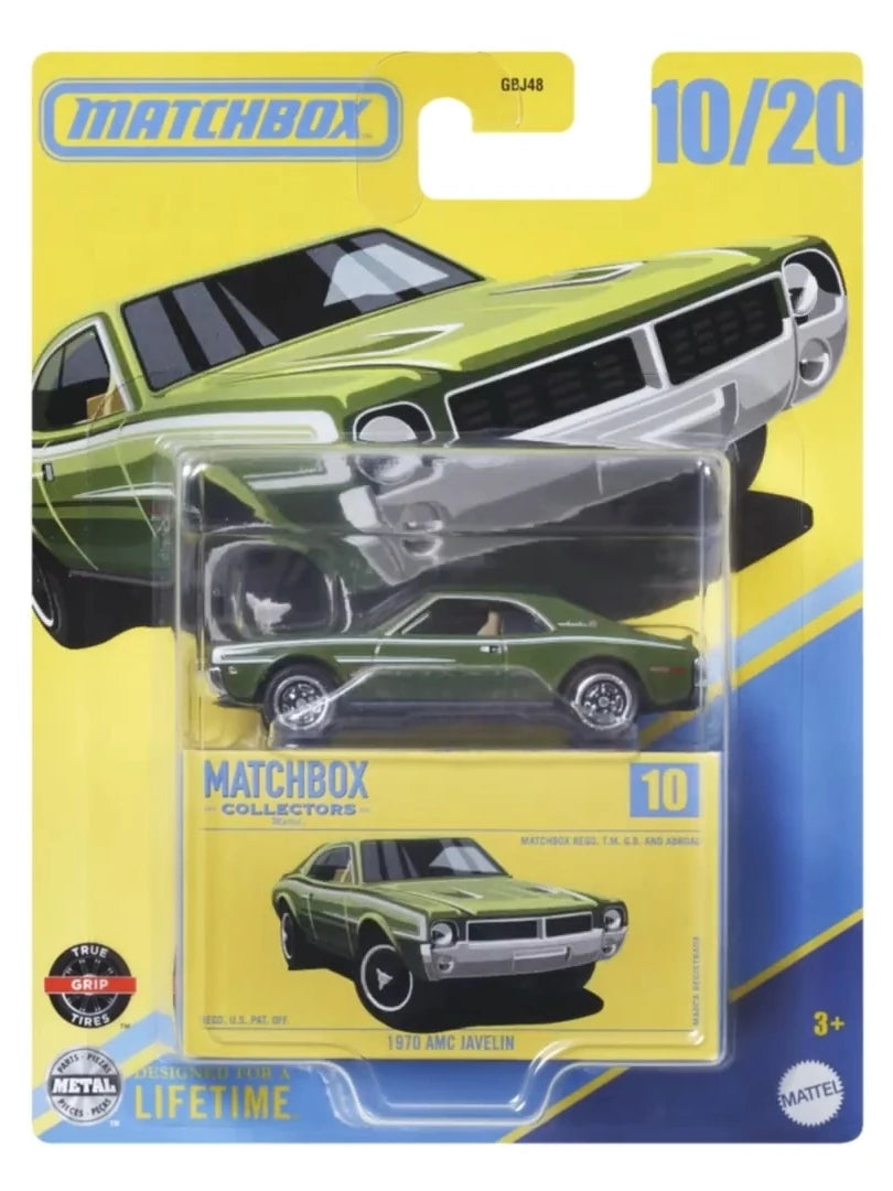 Matchbox 2025 Collectors 10/20 1970 AMC Javelin, green