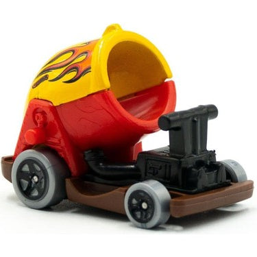 Hot Wheels 2024 #094/250 Boom Car, NEW/LOOSE, yellow & red