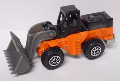 Hot Wheels 1998 #641, CAT Wheel Loader, PREOWNED/LOOSE, black & orange