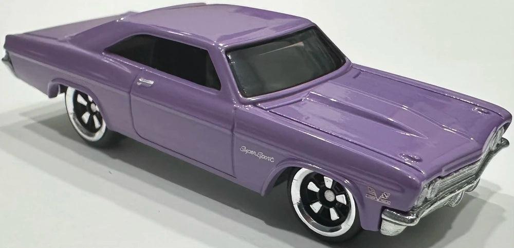 Hot Wheels 2024 Fast & Furious: Racing 3/5, '66 Chevy Impala, NEW/LOOSE, lavender