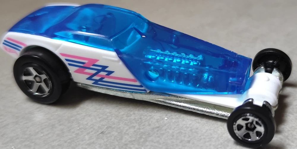 Hot Wheels 2025 #069/250 Hi Roller, NEW/LOOSE, transparent blue