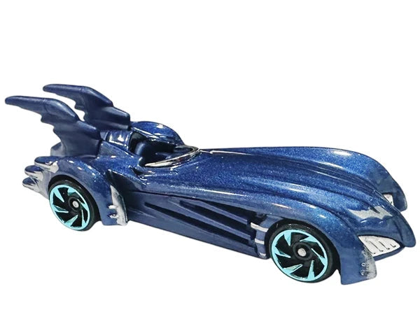 Hot Wheels 2025 #002/250 Batman & Robin Batmobile, NEW/LOOSE, blue