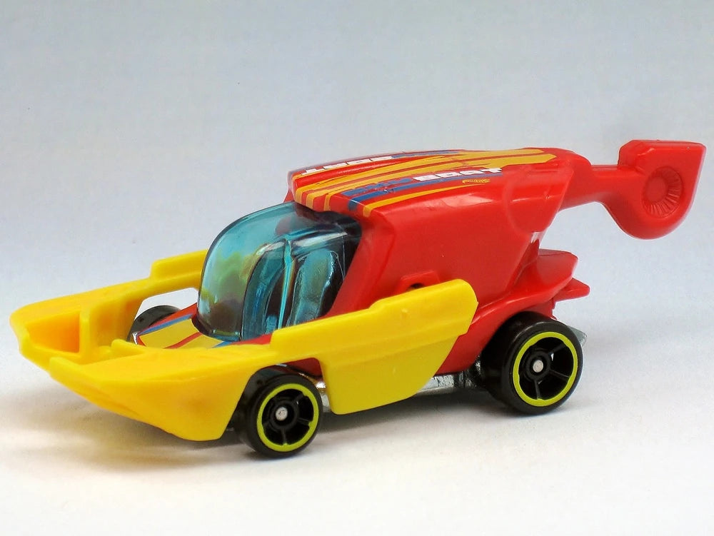 Hot Wheels 2019 #165/250 Sky Boat, NEW/LOOSE, red