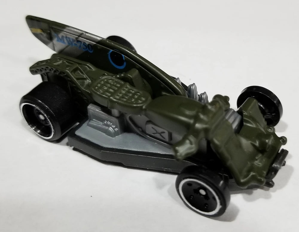 Hot Wheels 2019 #088/250, Moto Wing, NEW/LOOSE, olive green
