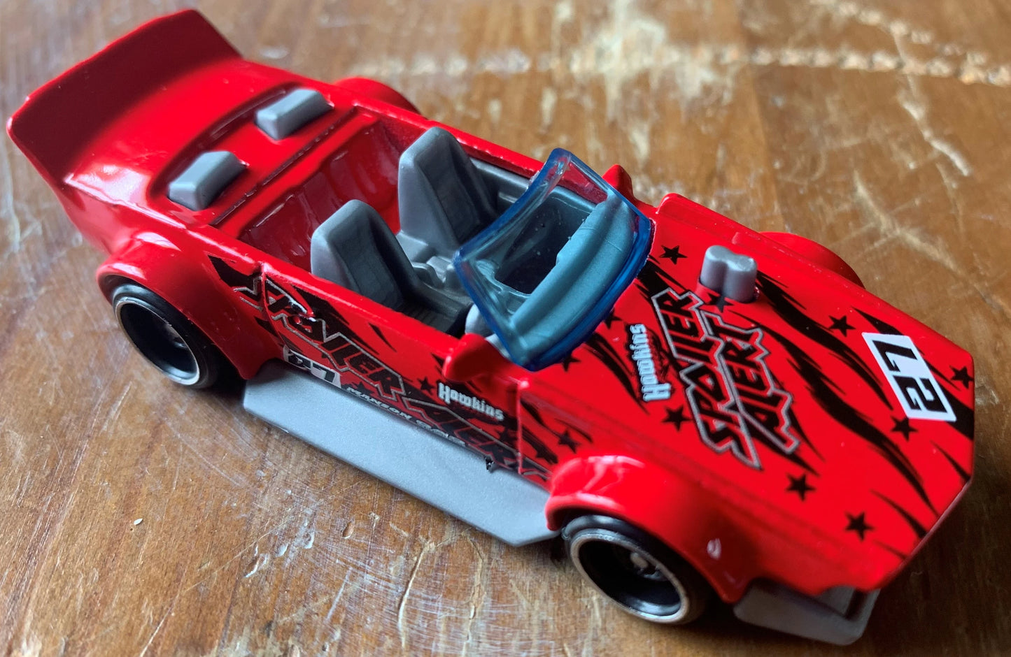 Hot Wheels 2022 #050/250 Track Manga, NEW/LOOSE, red