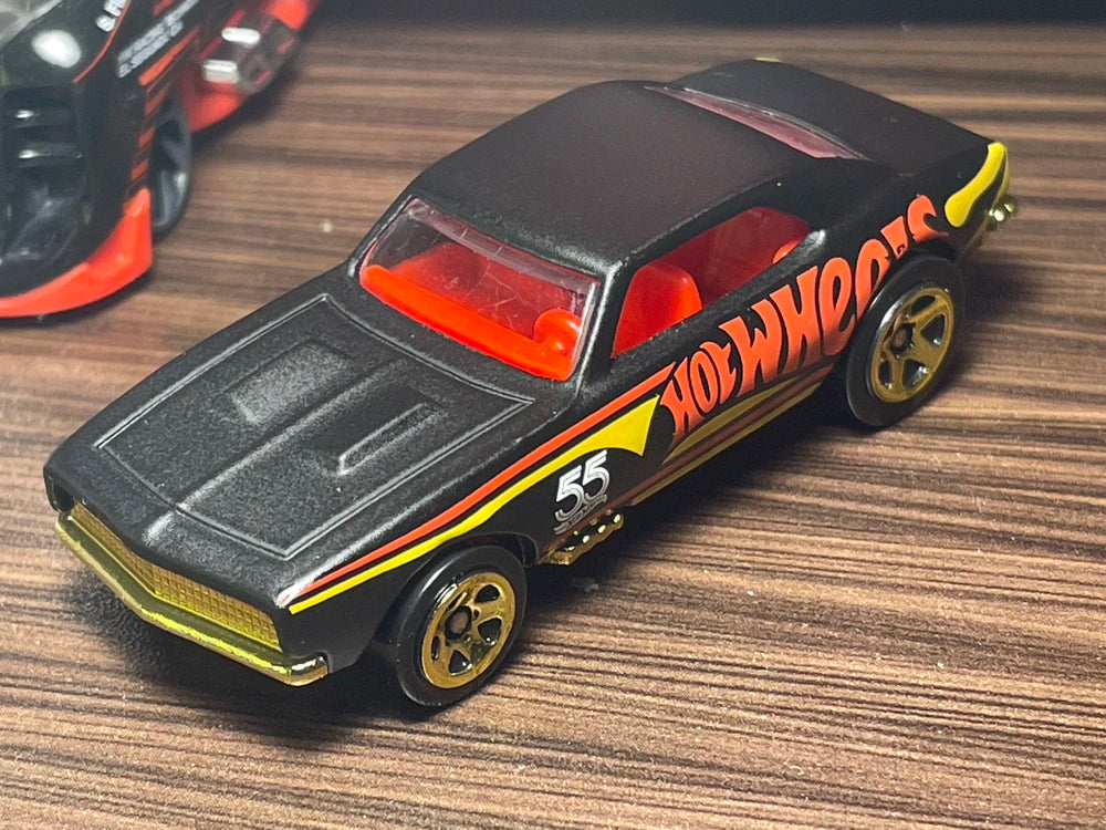 Hot Wheels 2023 55th Anniversary Mix B 6/6 '67 Camaro, NEW/LOOSE, black