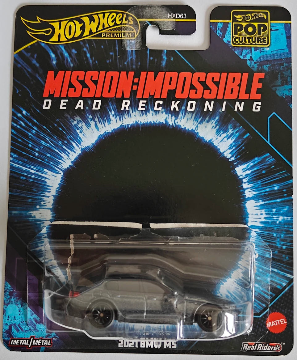Hot Wheels 2025 Pop Culture Mix 5, 2021 BMW M5, grey metallic