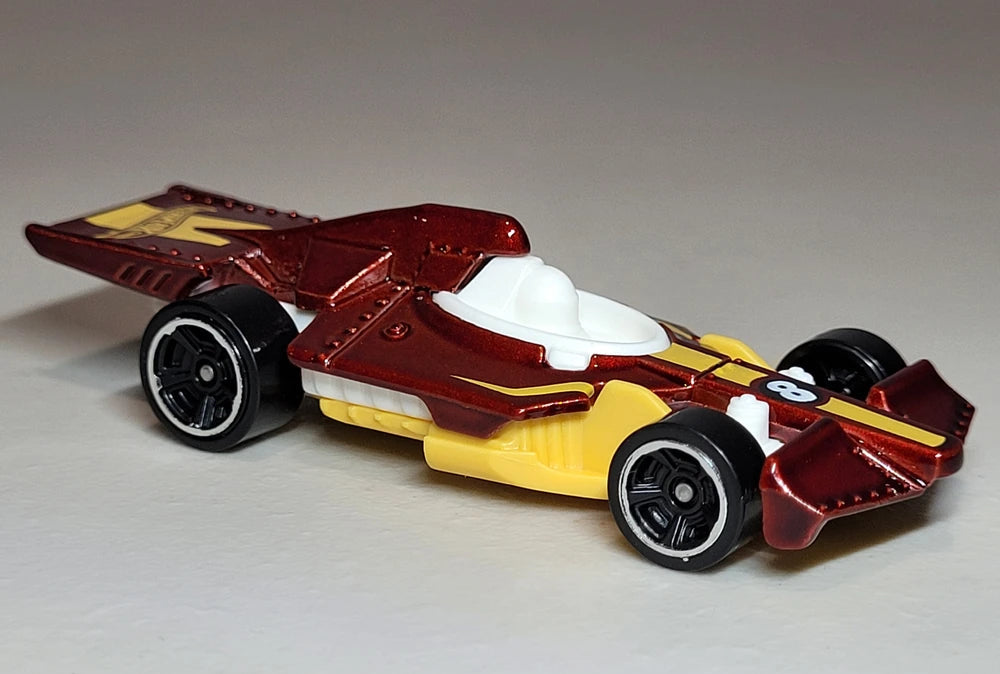 Hot Wheels Multipack Exclusive Formula Flashback, NEW/LOOSE, dark red