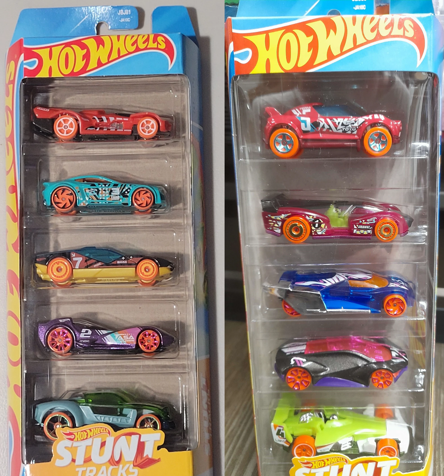 Hot Wheels 2025 5-pack - BOTH 2025 5-Packs