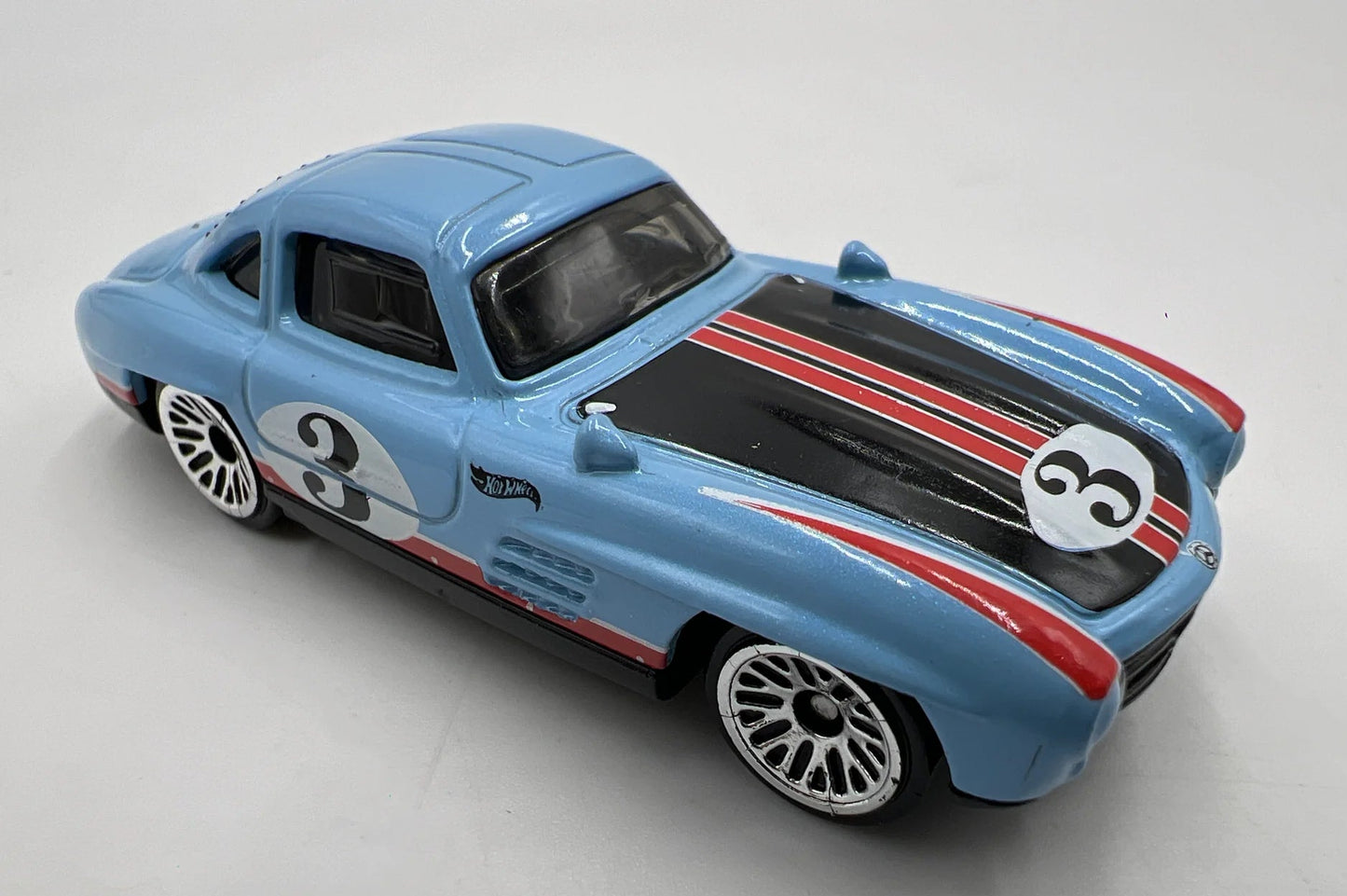 Hot Wheels 2024 Mystery Model, Mercedes-Benz 300 SL, NEW/LOOSE, skyblue