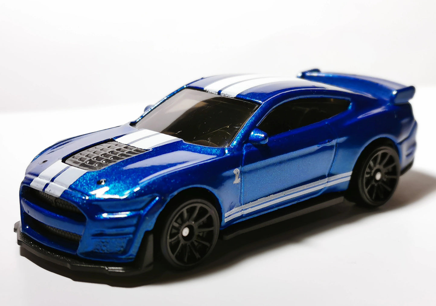 Hot Wheels 2020 #248/250 2020 Ford Mustang Shelby GT500, NEW/LOOSE, metalfake blue