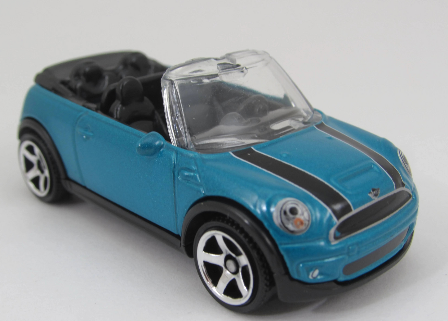 Matchbox 2024 Mini Series 3/6 Mini Cooper S Cabrio, NEW/LOOSE, metalflake teal