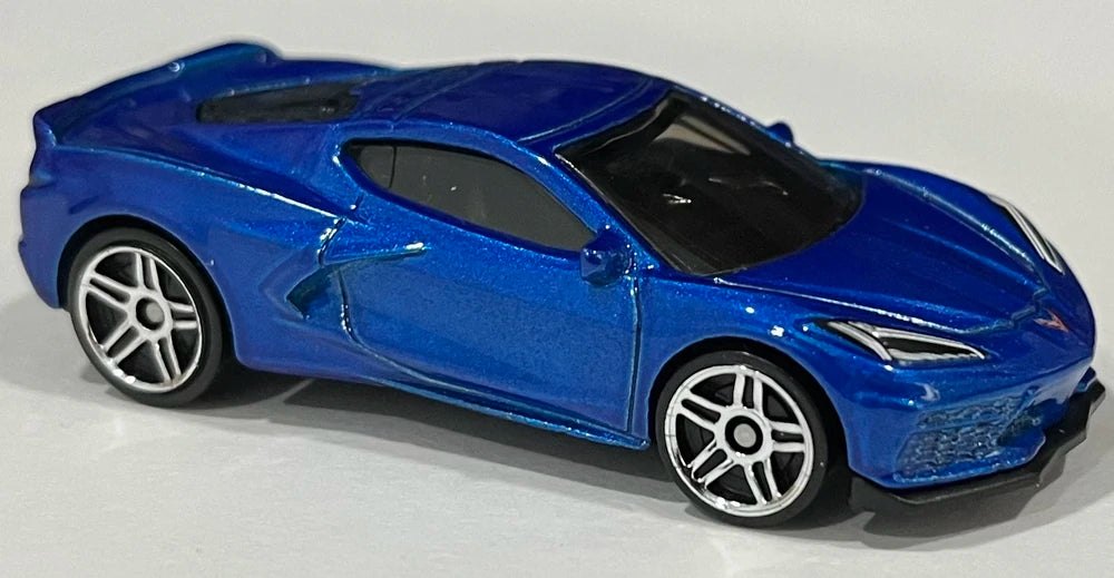 Hot Wheels 2022 #106/250 2020 Corvette, NEW/LOOSE, Elkhart lake blue