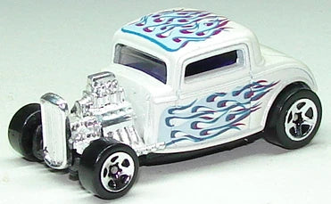 Hot Wheels 1999 #1018, '32 Ford, NEW/LOOSE, metallic white