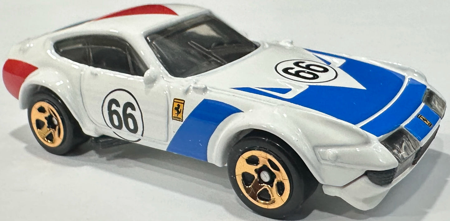 Hot Wheels 2026 #062/250 Ferrari 365 GTB4 Competizione, NEW/LOOSE, white