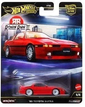 Hot Wheels 2025 Ronin Run II 5/5 '89 Toyota Supra, red