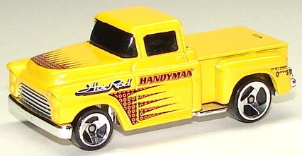Hot Wheels 1999 #1028, '56 Flashsider, PREOWNED/LOOSE, yellow