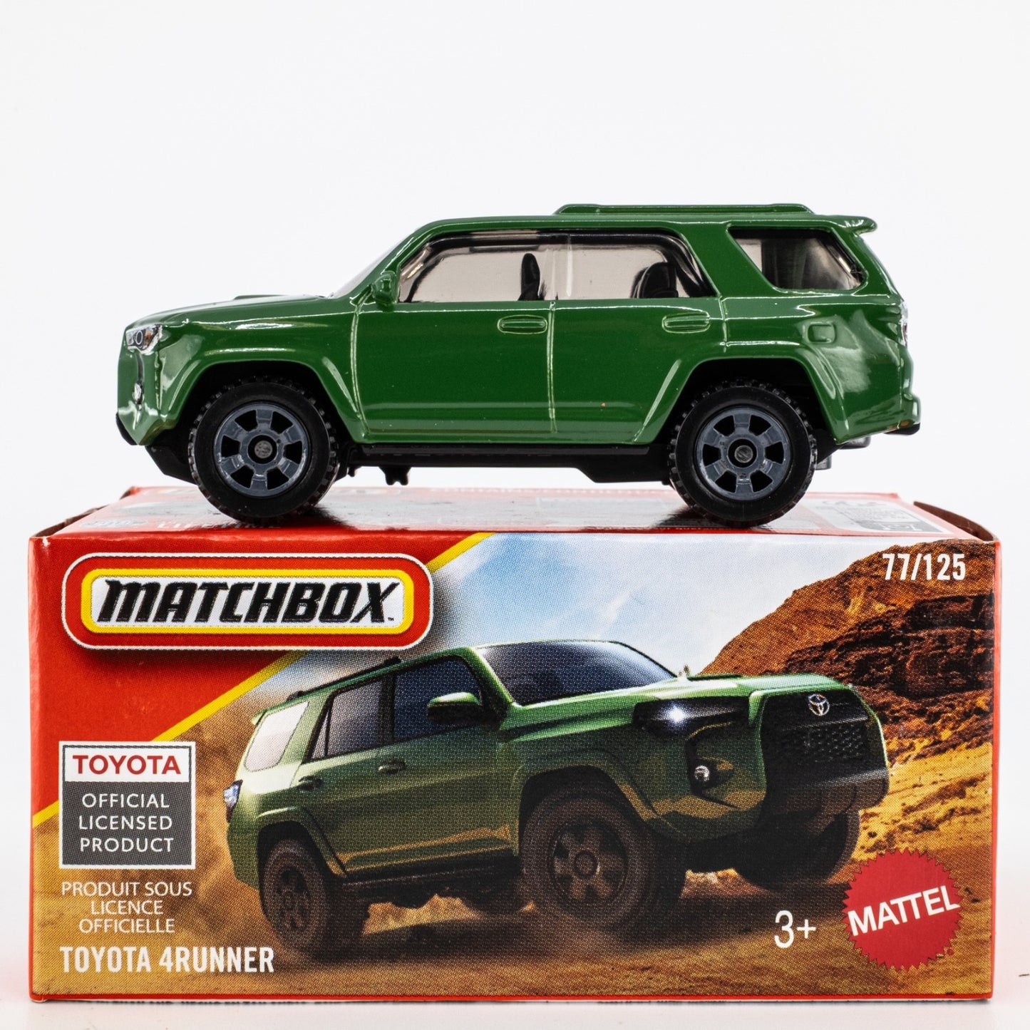 Matchbox 2026 Power Grabs #077/125, Toyota 4Runner, green