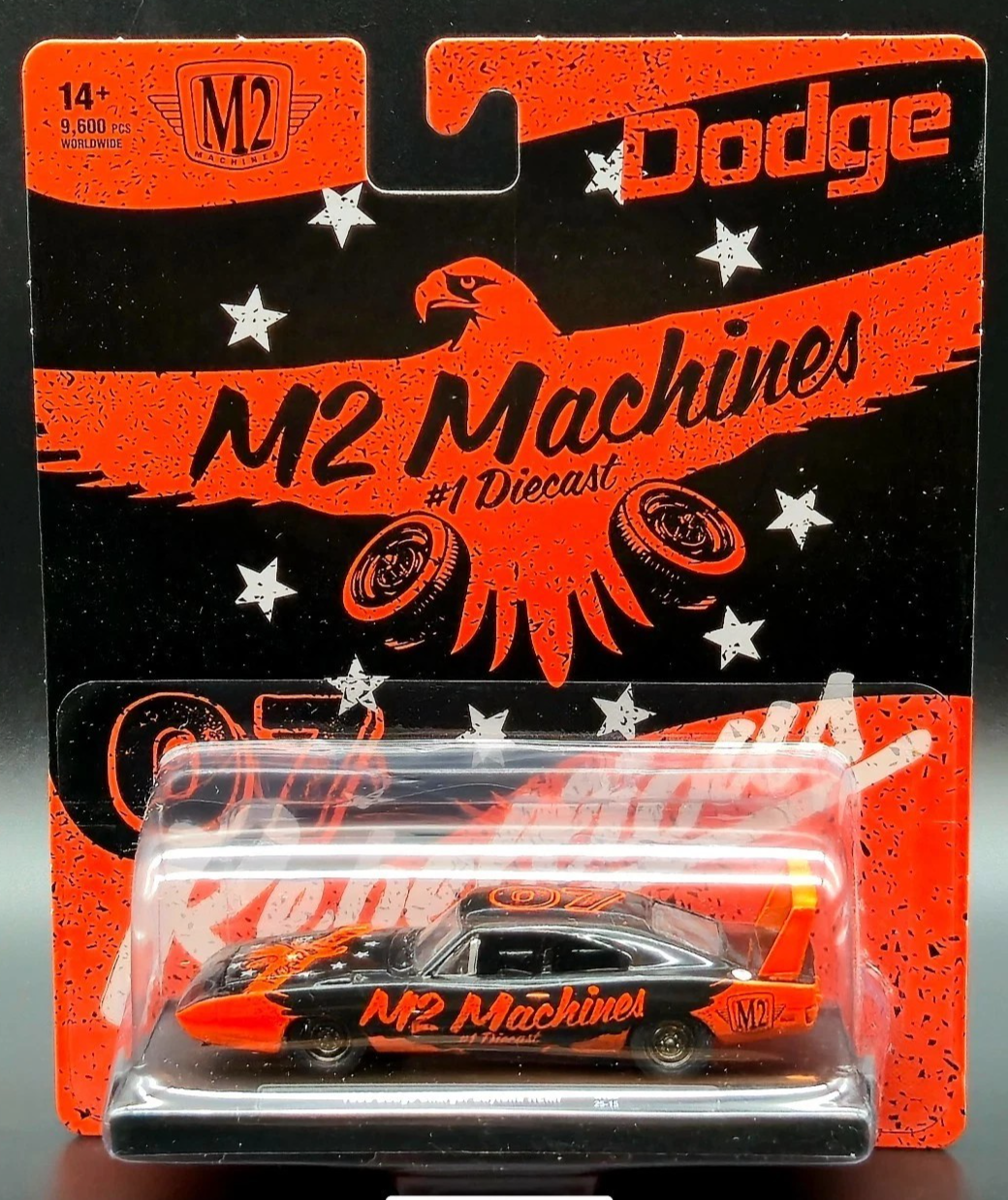 M2 Machines, 1969 Dodge Charger Daytona Hemi, black
