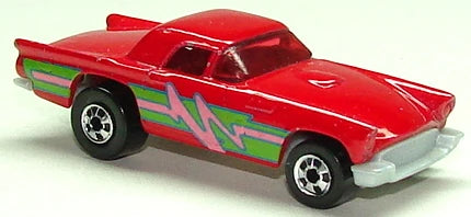 Hot Wheels McDonalds, '57 T-Bird, PREOWNED/LOOSE, red