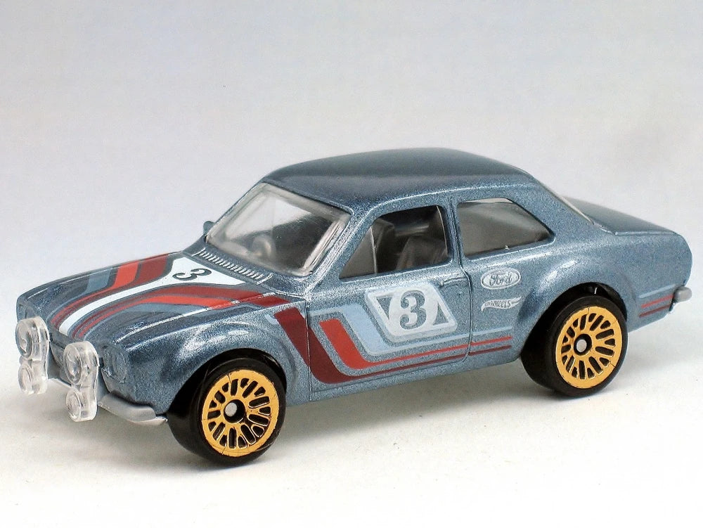 Hot Wheels 2021 Multipack Exclusive, '70 Ford Escort RS1600, NEW/LOOSE, dark silver