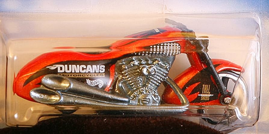 Hot Wheels 2007 #240, Scorchin' Scooter, NEW/LOOSE, metalflake orange
