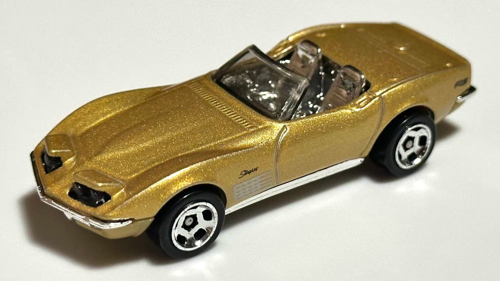 Hot Wheels Multipack Exclusive '72 Stingray Convertible, NEW/LOOSE, metalflake champagne gold
