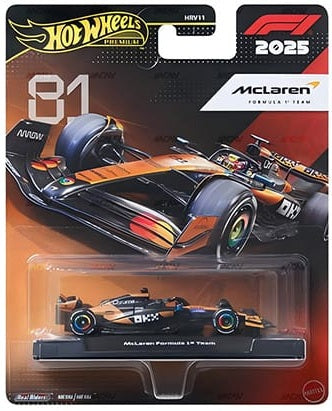 Hot Wheels 2026 Premium Formula 1 - McLaren (#81)