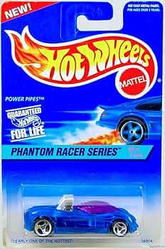 Hot Wheels 197 #531, Power Pipes, clear blue