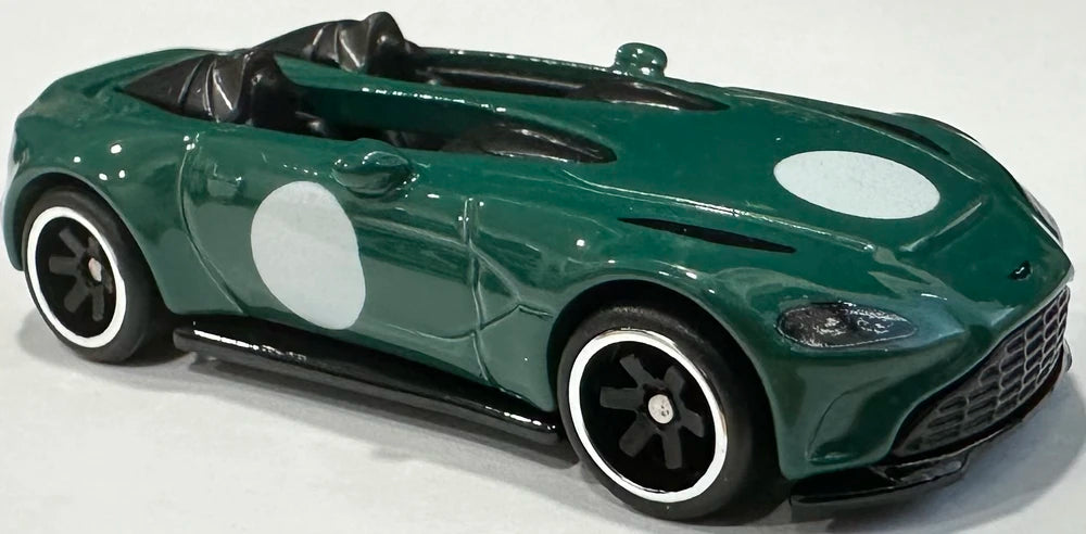 Hot Wheels 2024 Premium Exotic Envy 4/5, Aston Martin V12 Speedster, NEW/LOOSE, green