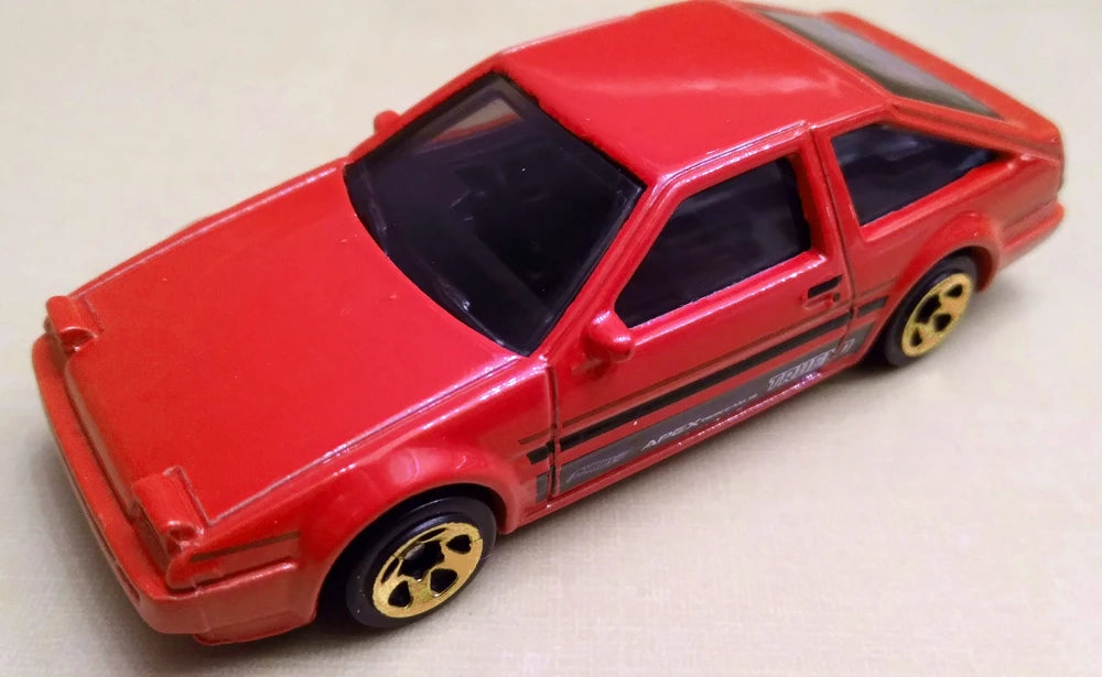 Hot Wheels 2022 #017/250 Toyota AE86 Sprinter Trueno, NEW/LOOSE, red