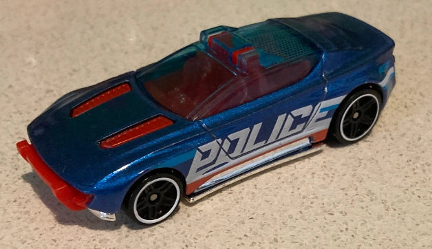 Hot Wheels 2024 Multipack Exclusive Alpha Pursuit, NEW/LOOSE, blue