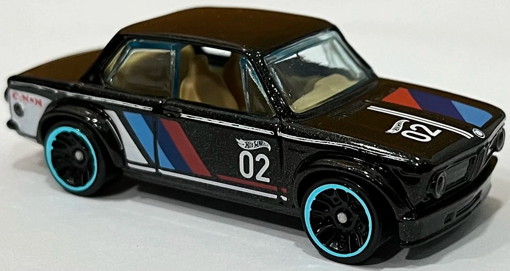 Hot Wheels 2023 European Car Culture Themed Multipack, BMW 2002, NEW/LOOSE, metalflake black