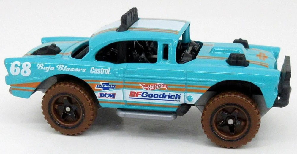Hot Wheels 2021 #130/250 Big-Air Bel-Air, NEW/LOOSE, turquoise