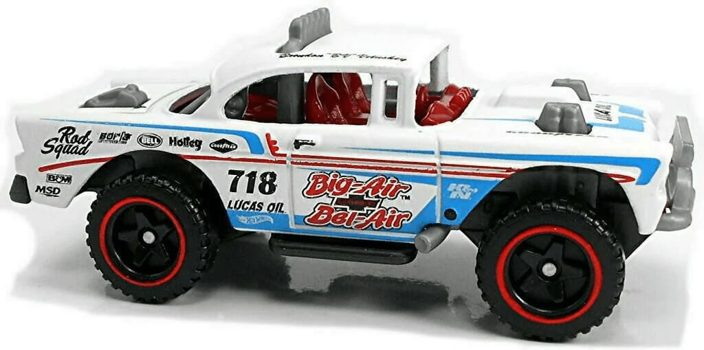 Hot Wheels 2020 #179/250 Big-Air Bel-Air, NEW/LOOSE, matte white