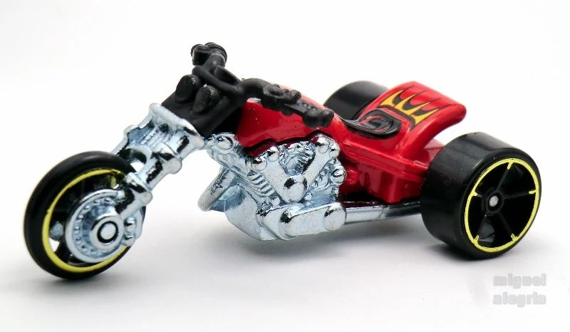 Hot Wheels 2014 #128/250 Blastous Moto, PREOWNED/NEW, red