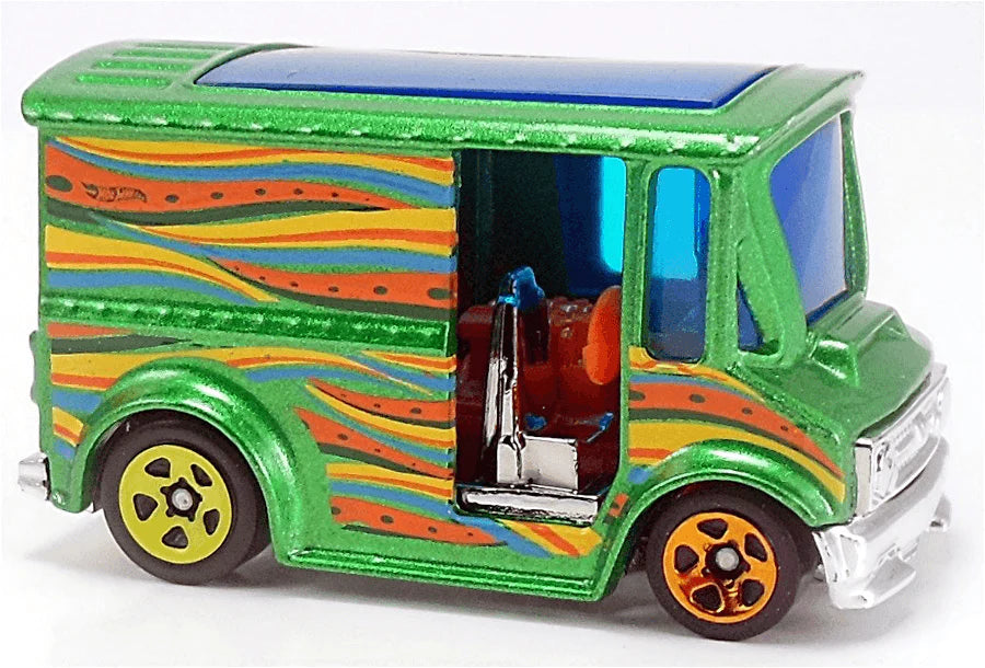 Hot Wheels 2015 #029/250 Bread Box, NEW/LOOSE, metalflake emerald green