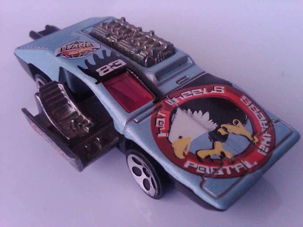Hot Wheels 2001 #198, Side Kick, NEW/LOOSE, metallic pale blue