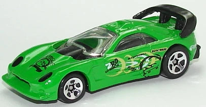 Hot Wheels 1999 #966, Callaway C7, PREOWNED/LOOSE, green (5SP)