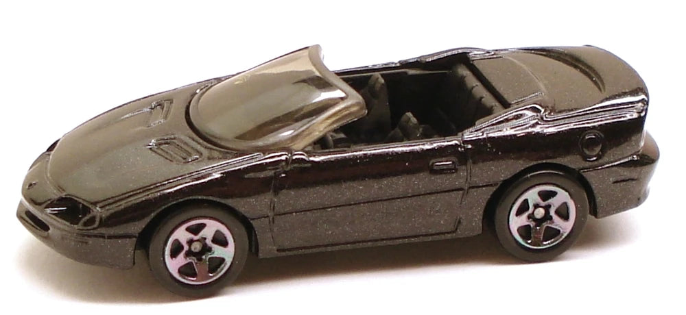 Hot Wheels 1996 Black Convertible Collection, Camaro Convertible, NEW/LOOSE, blacki