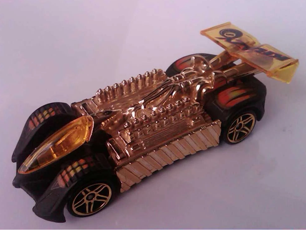 Hot Wheels 2001 #211, Krazy 8s, NEW/LOOSE, black