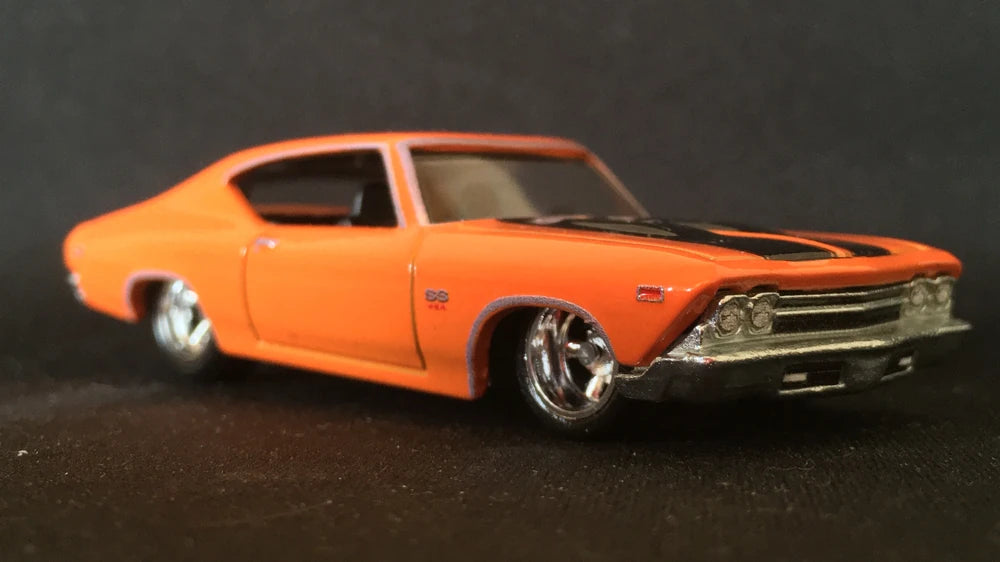 Hot Wheels 2022 Car Culture: American Scene 2/5 '69 Chevelle SS 396, NEW/LOOSE, orange