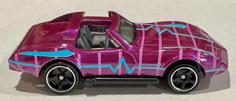 Matchbox 2025 Multipack Exclusive, Corvette T-Roof, NEW/LOOSE, purple