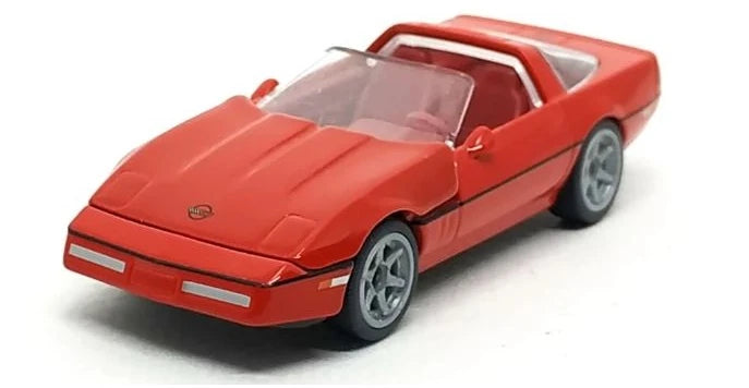 Majorette 2025 Deluxe Cars, Chevrolet Corvette C4 Convertible, NEW/LOOSE, red