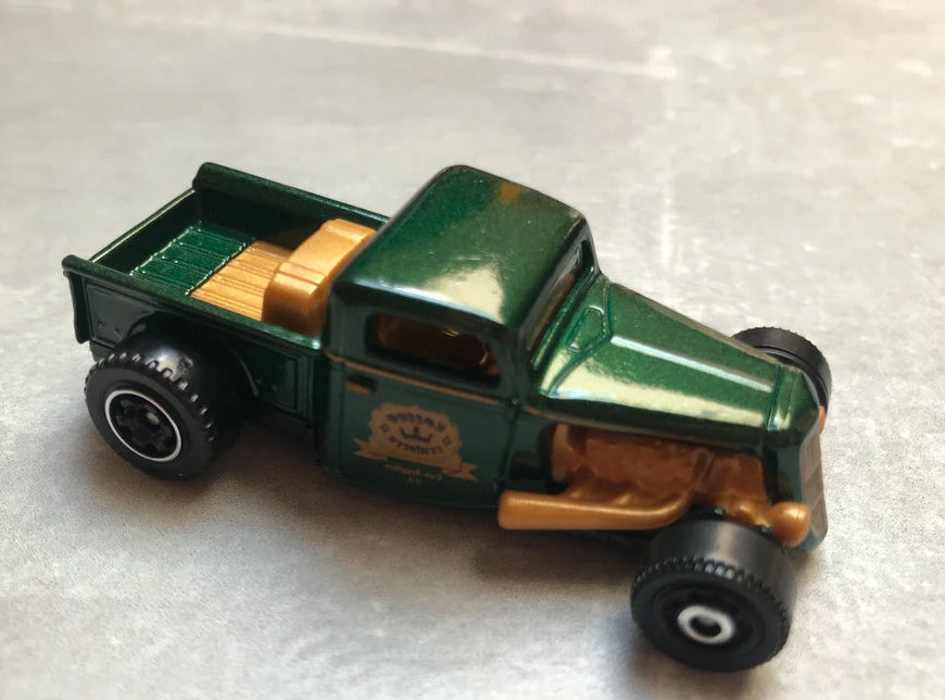 Matchbox Multipack Exclusive, 1935 Ford Pickup, NEW/LOOSE, metalflake green