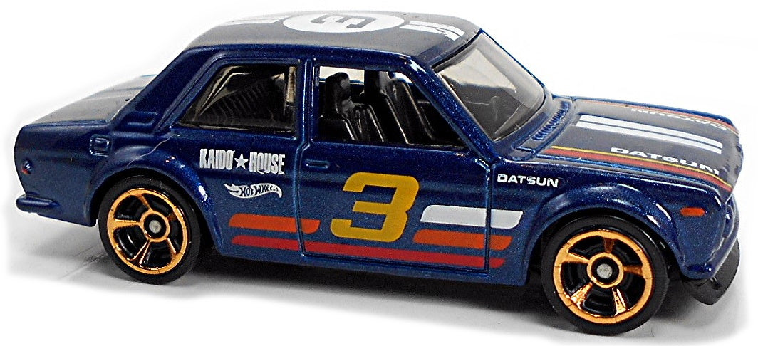 Hot Wheels 2022 Mystery Model, Datsun Bluebird 510, NEW/LOOSE, blue