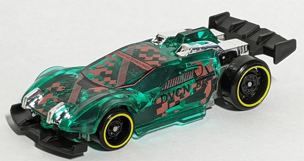 Hot Wheels 2022 #099/250, DAVancenator, NEW/LOOSE, transparent teal