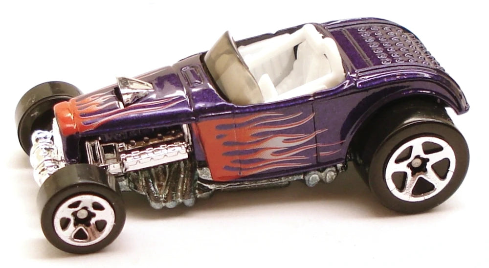 Hot Wheels 2001 Multipack Exclusive, Deuce Roadster, NEW/LOOSE, metalflake purple
